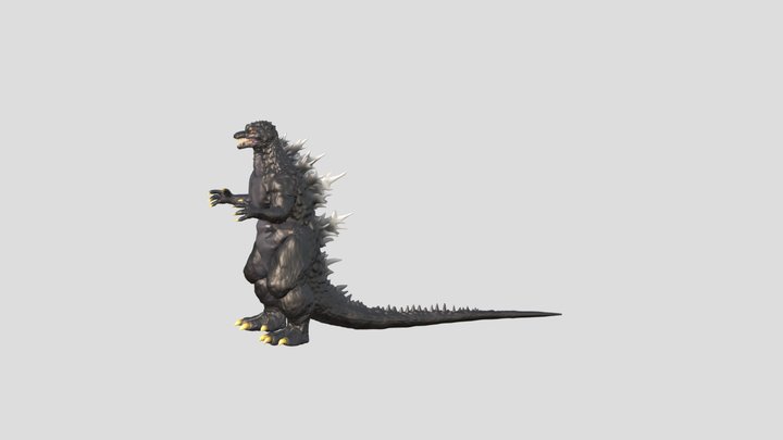 Godzilla 2004 3D Model