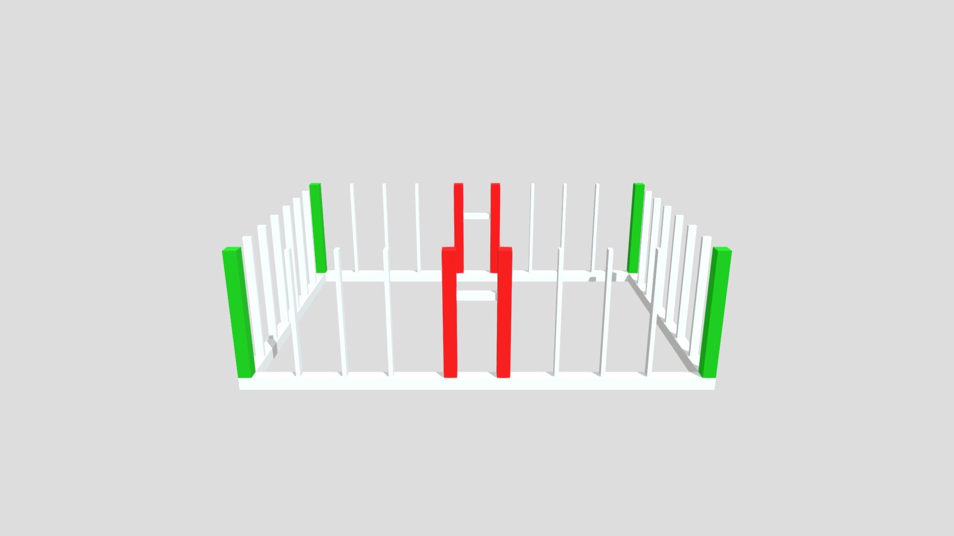 Braced Frame, 1st Floor Diagram 3D model by jmarshallusa58 [8d171ab