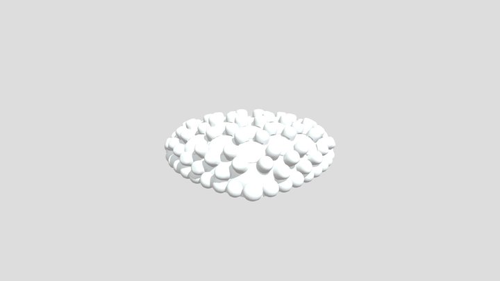 Pave Heart Pendant 3D Model