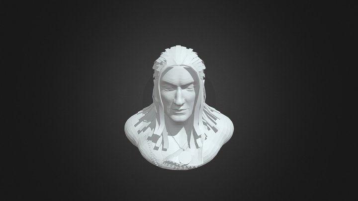 Project and Portfolio: Week1 Geralt Blockout 3D Model
