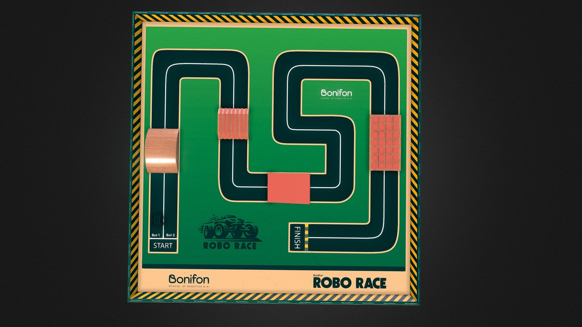Robo Race — Sketchfab embed 3D viewer