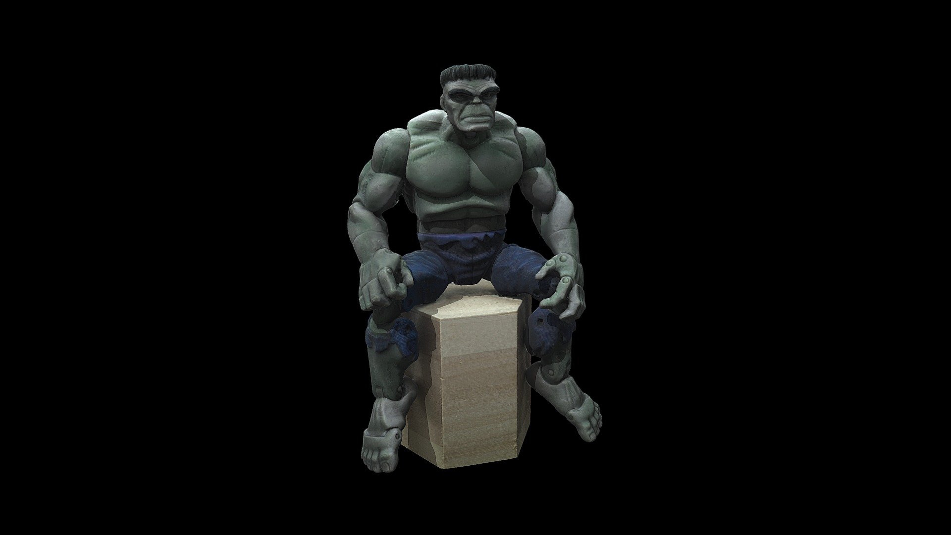 Thinking Hulk - Download Free 3D model by dandruffkielbasa [8d17e42 ...