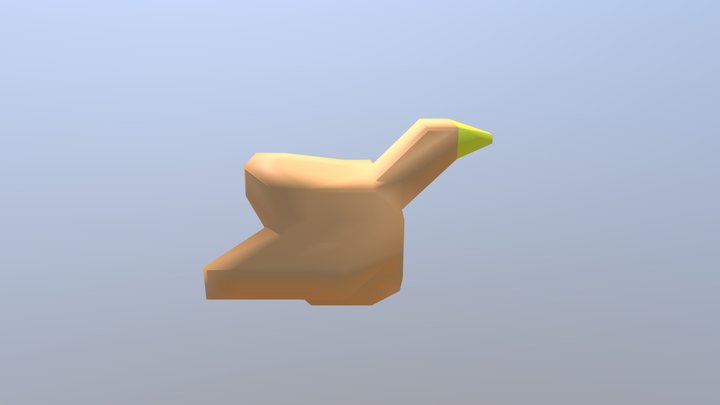 weird chicken 3D Model