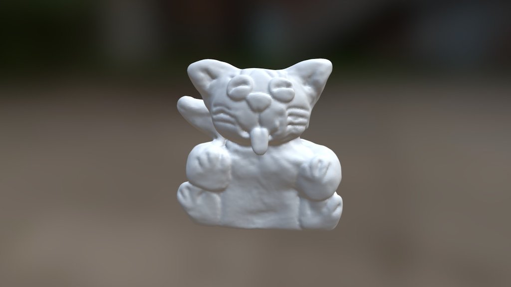 Clay Cat (Matter and Form 3D Scanner)