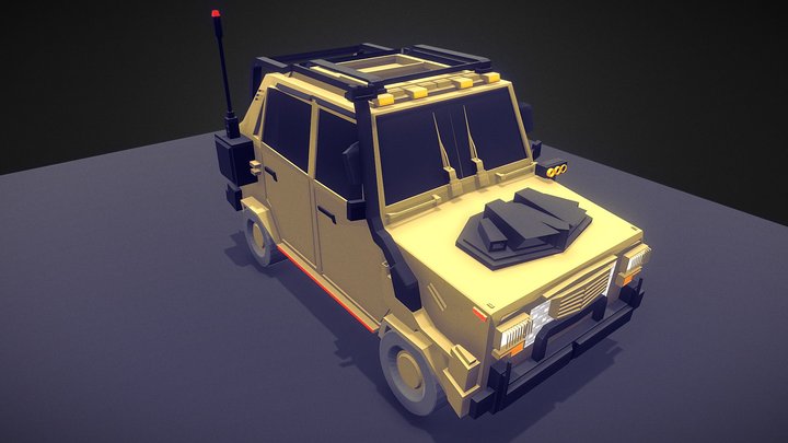 Car : Remote Controlled SUV Off Road 3D Model
