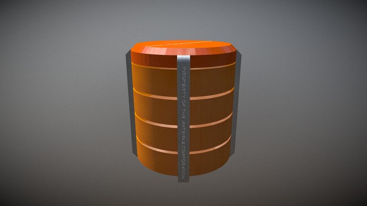 Standard Barrel 3D Model