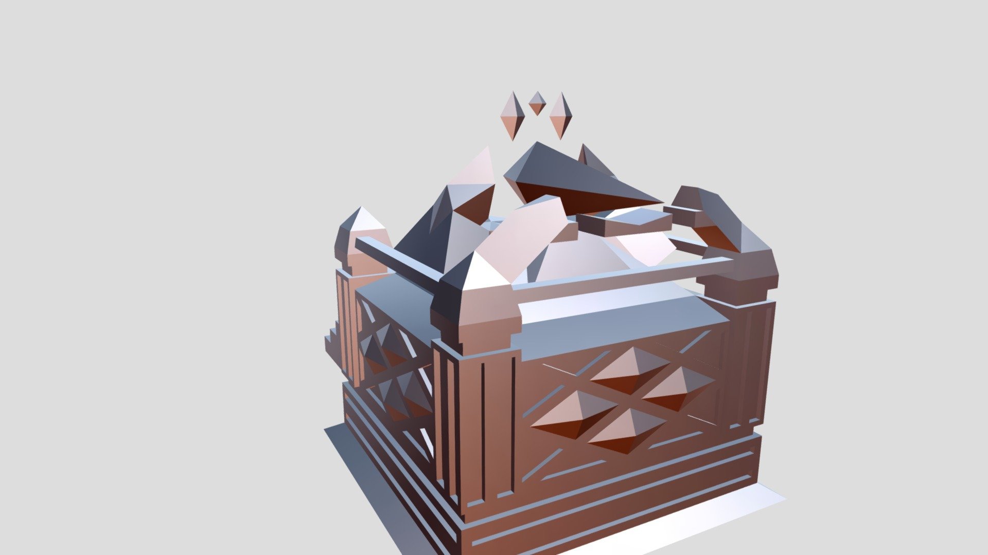 Crystal Canon Of The Sacred Few — Sketchfab embed 3D viewer