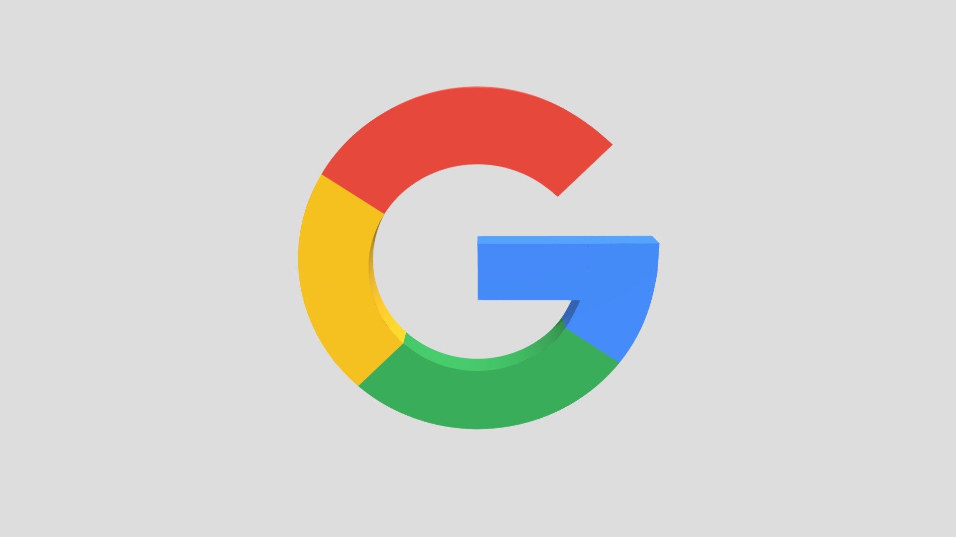 Google Logo - Download Free 3D model by LumiStudios [8d1c2cf] - Sketchfab