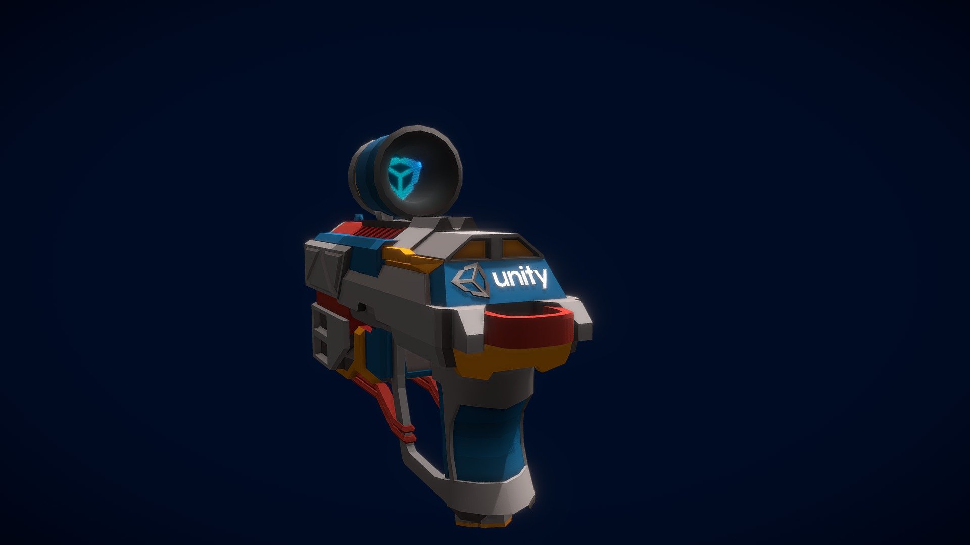 Unity Gun Download Free 3D model by Thomas.Osterhammel (Thost) [8d1d384] Sketchfab