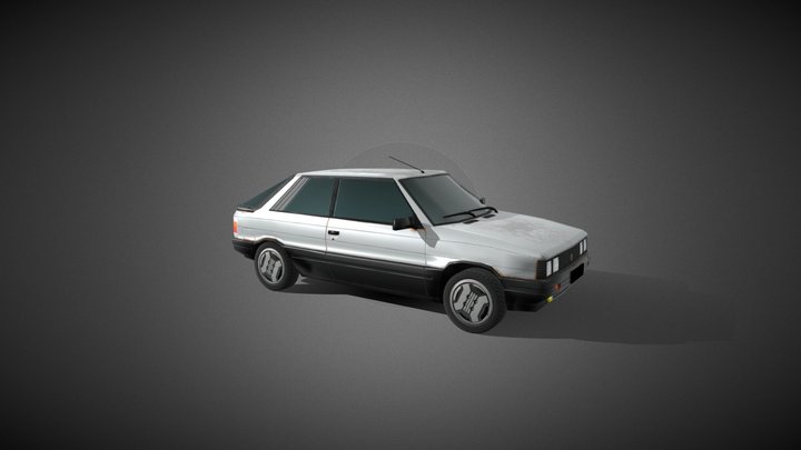 Renault 11 Fase 1 3D Model