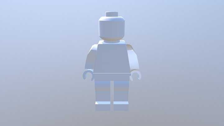 Lego Character 3D Model
