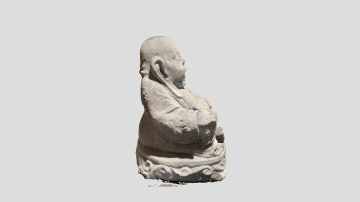 Buddha Statue 3D Model