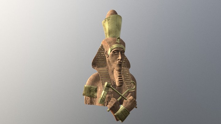 Sculpt 3D - Akhenaton 3D Model