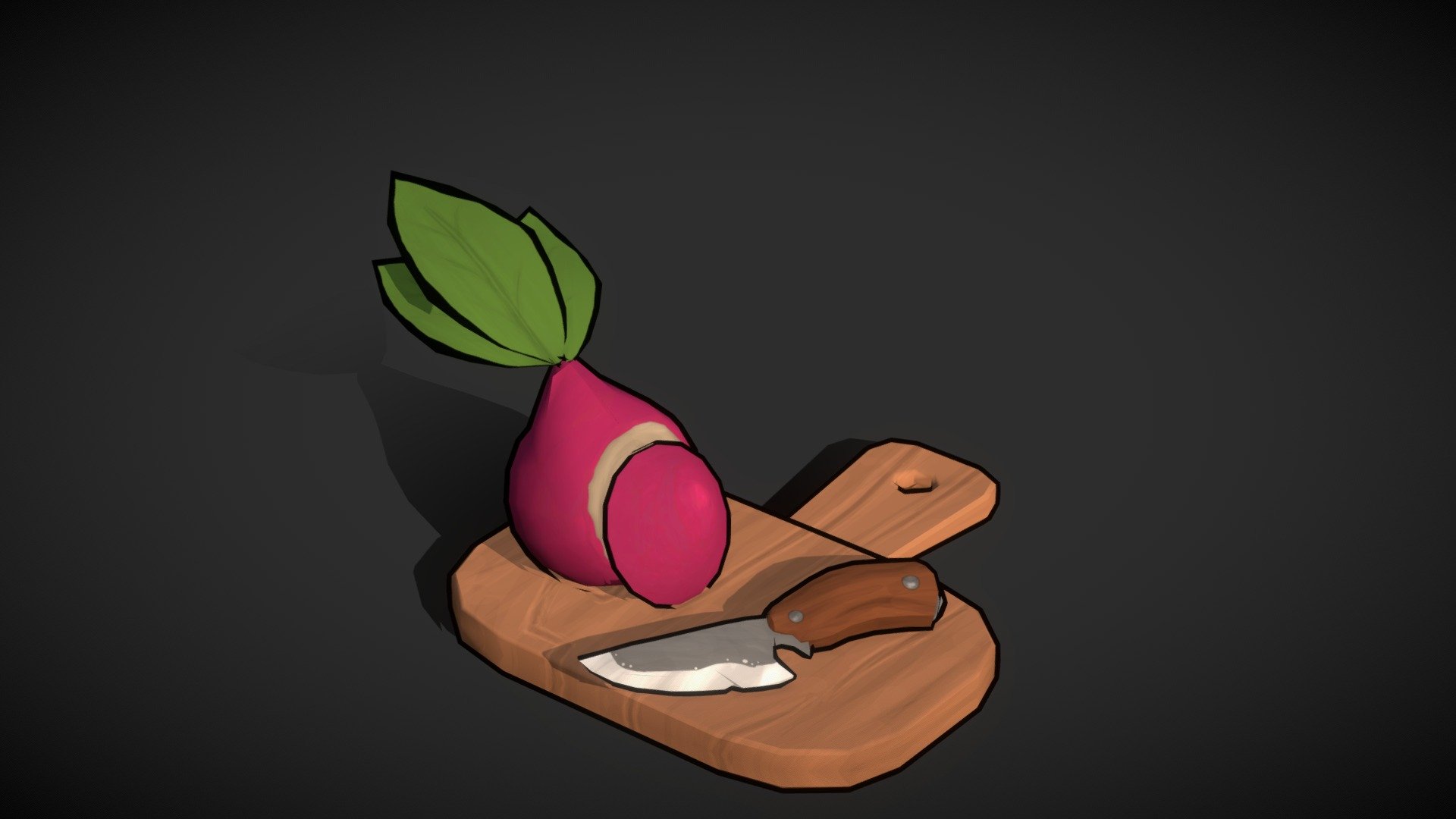Stylized Hand painted "Union Plank"