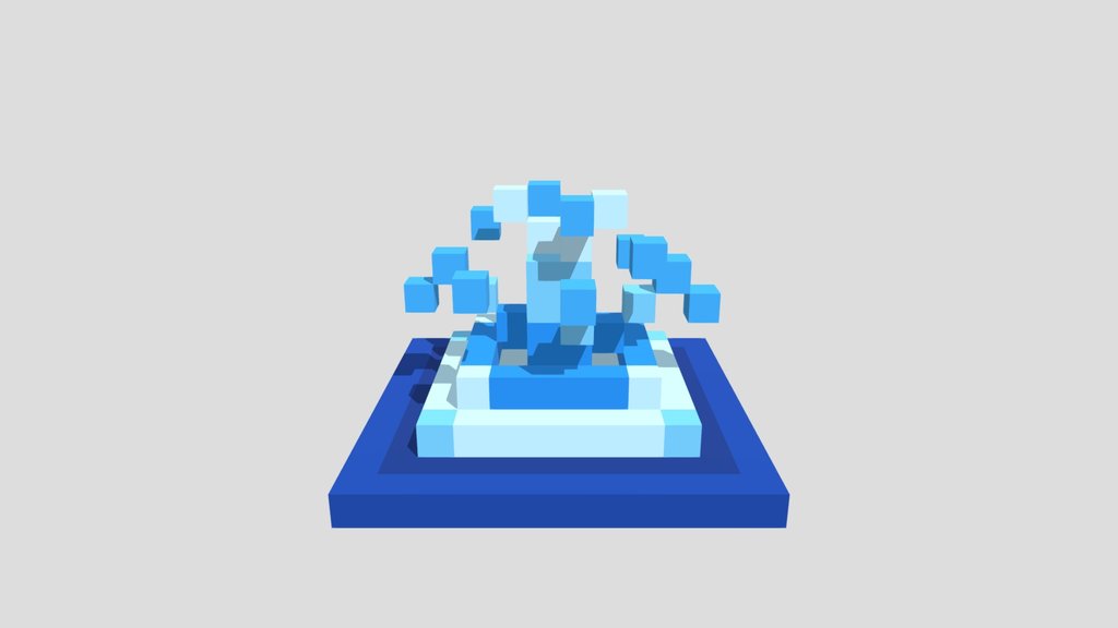 Water Splash - Voxel 32x32