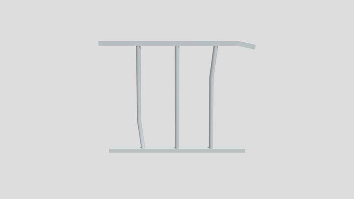 End_Railing 3D Model