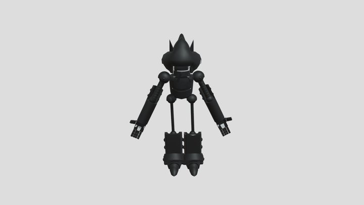 Mecha sonic 3D Model