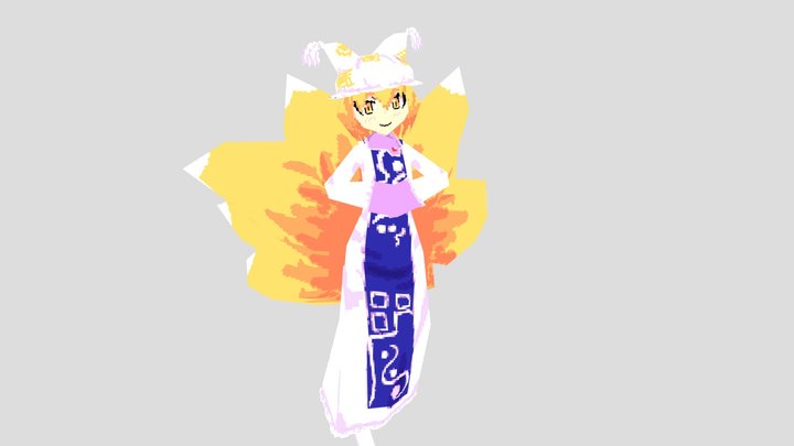 Ran Yakumo 3D Model