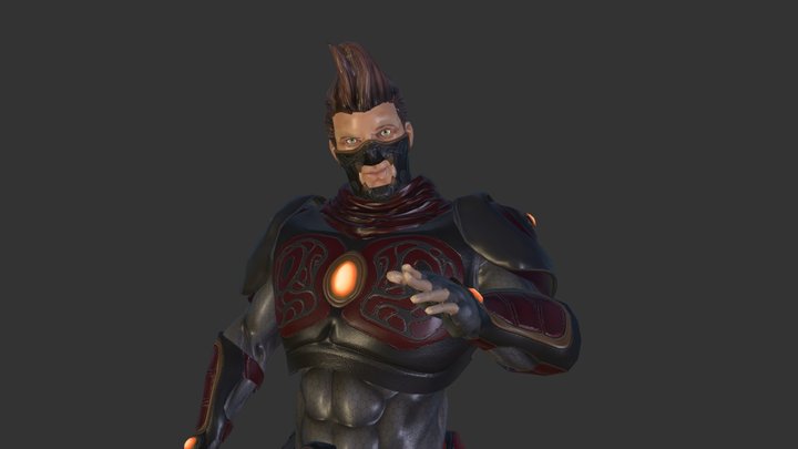 Ninja 3D Model