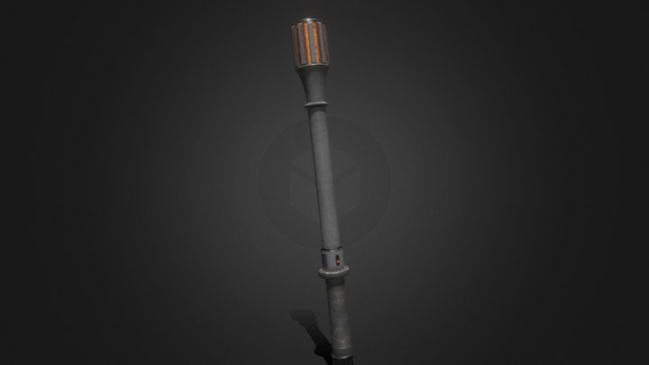 Half Life 2 Stunstick 3D Model