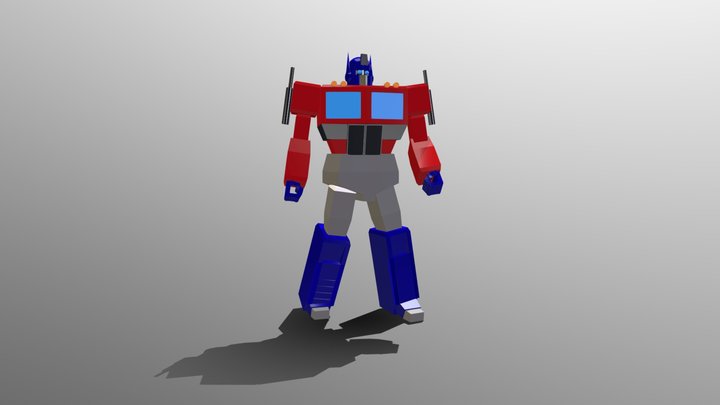Optimus Prime 3D Model