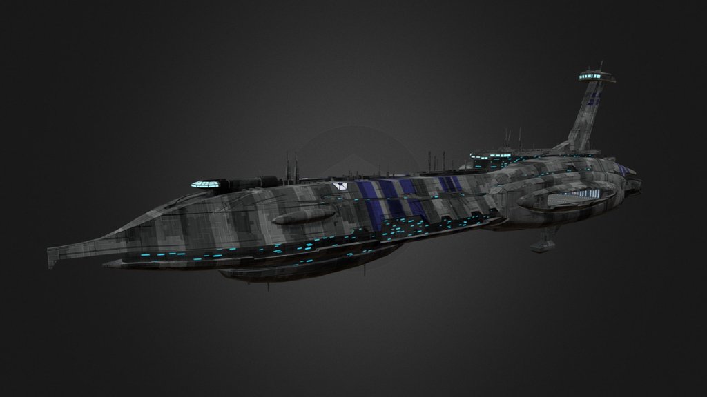 Star Wars The Clone Wars --- Confederacy Ships - A 3d Model Collection 