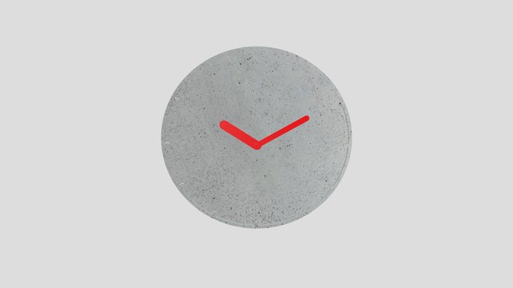 3d Clock Aim by Jakub Velinsky 3D Model