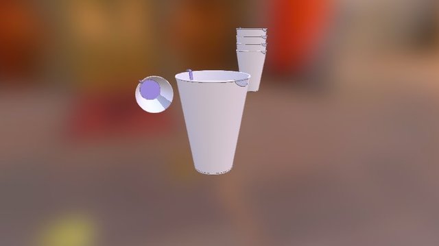 I Coffee 3D Model