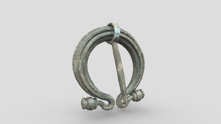 Fíbula anular en omega (reconstruida) 3D Model