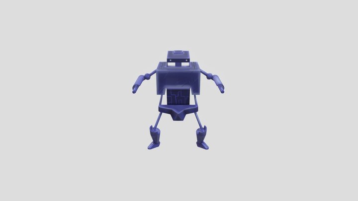 Enemy Minion Robot 3D Model