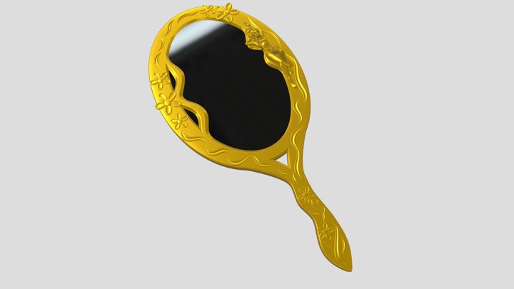 Sailor Neptune’s Deep Aqua Mirror 3D Model