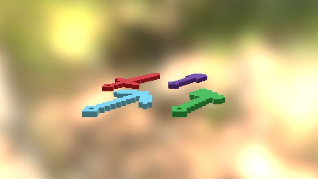 minecraft - 3D model by KIRAKIRA [8d285cb] - Sketchfab