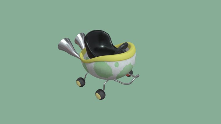 YoshiKart 3D Model
