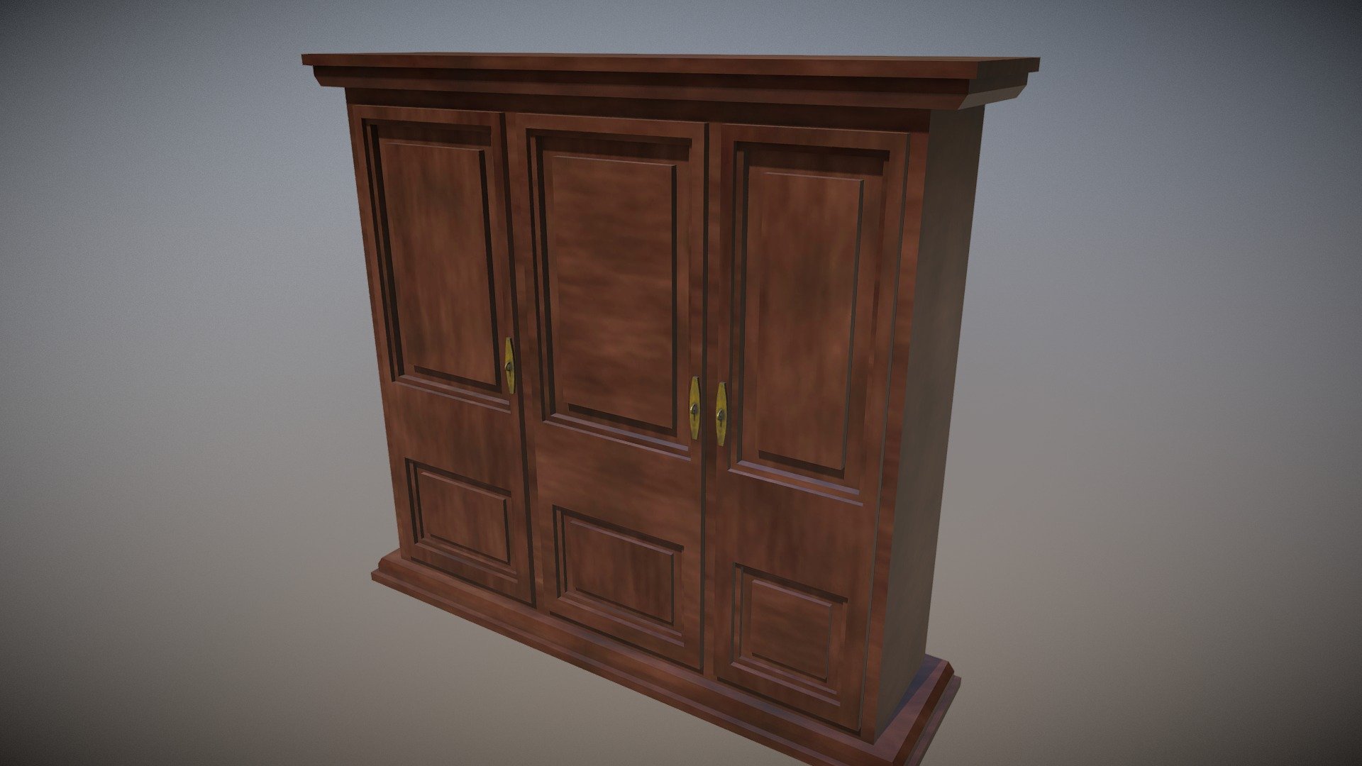 Wood Wardrobe