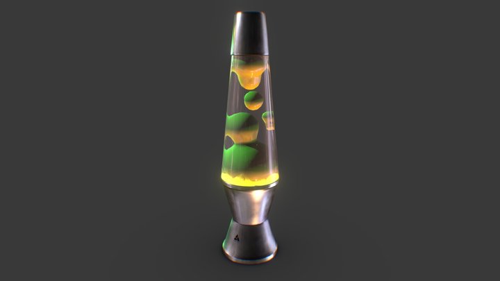Lava lamp 3D Model