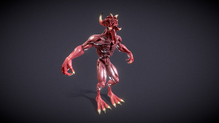 Creature - Textured 3D Model