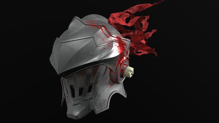 Helmet anime Goblin Slayer 3D Model