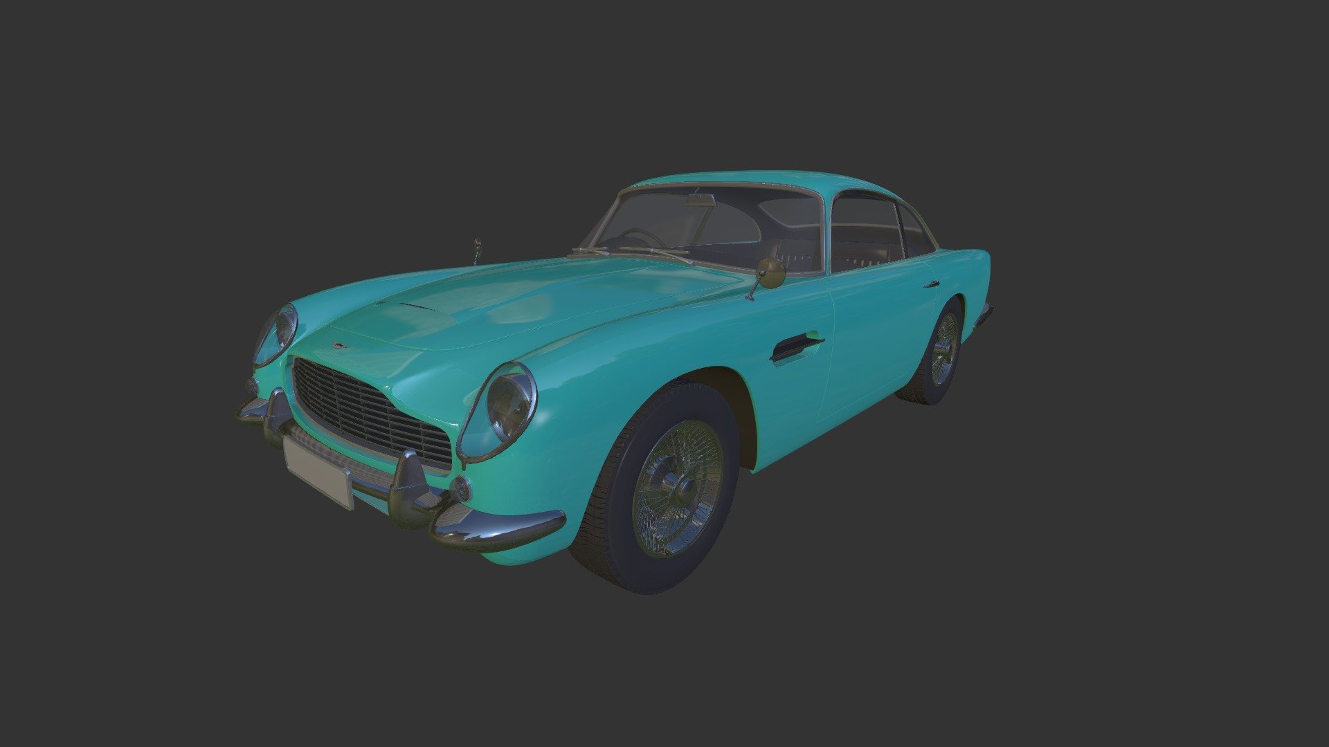 Aston Martin DB5 - 3D model by Tonskiy [8d2a9f4] - Sketchfab