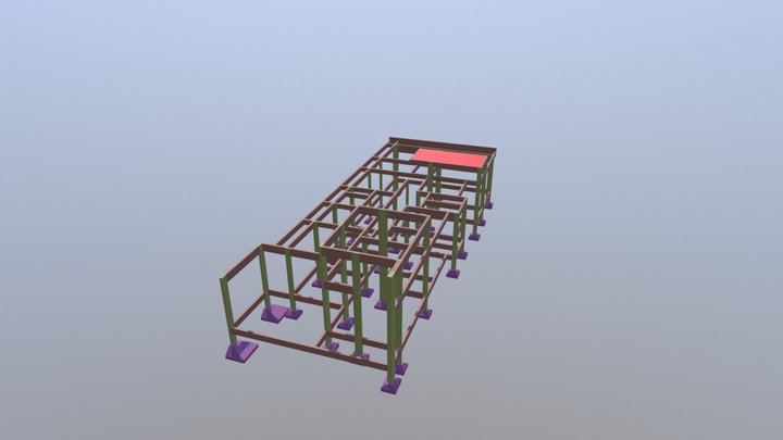 PROJETO ESTRUTURAL 3D Model