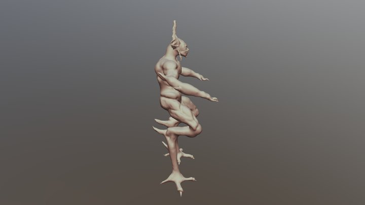 Nightmare Hunter 3D Model