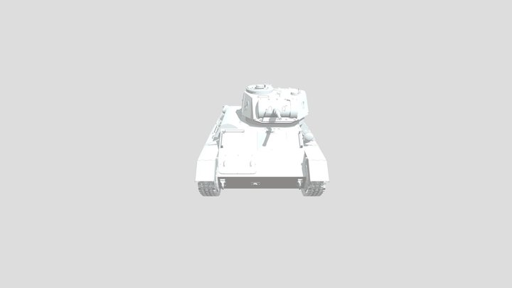 T-80 3D Model