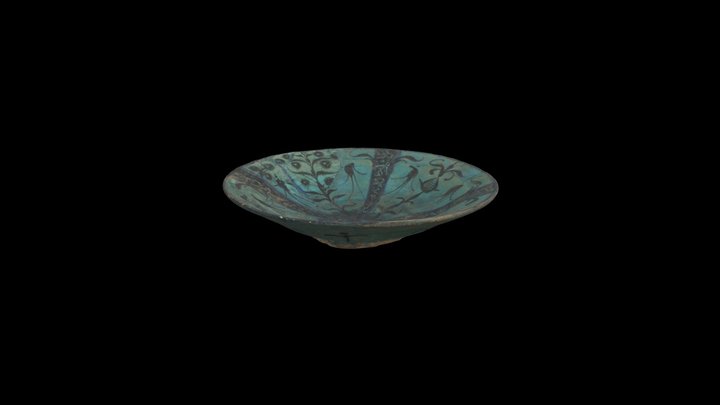 Pottery Bowl 3D Model