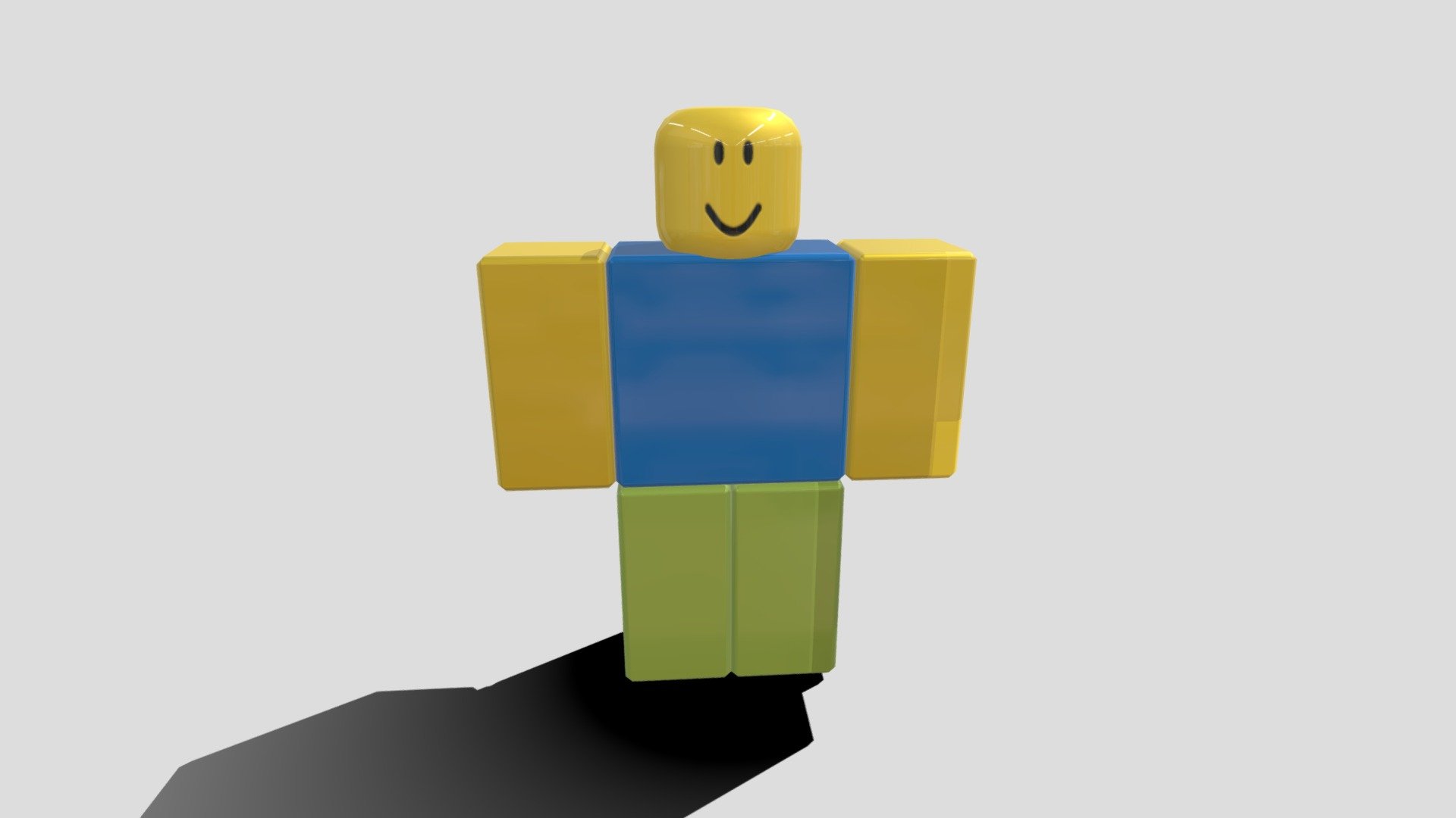 roblox-noob - 3D model by aayat4619 [8d2c09a] - Sketchfab