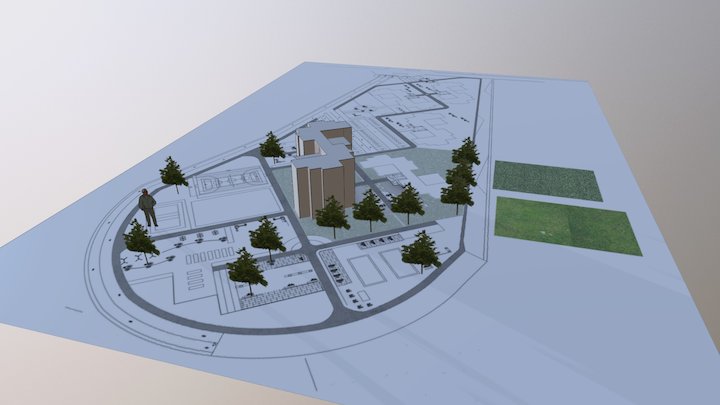 h 3D Model
