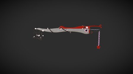 Cherry Blossom Sword 3D Model