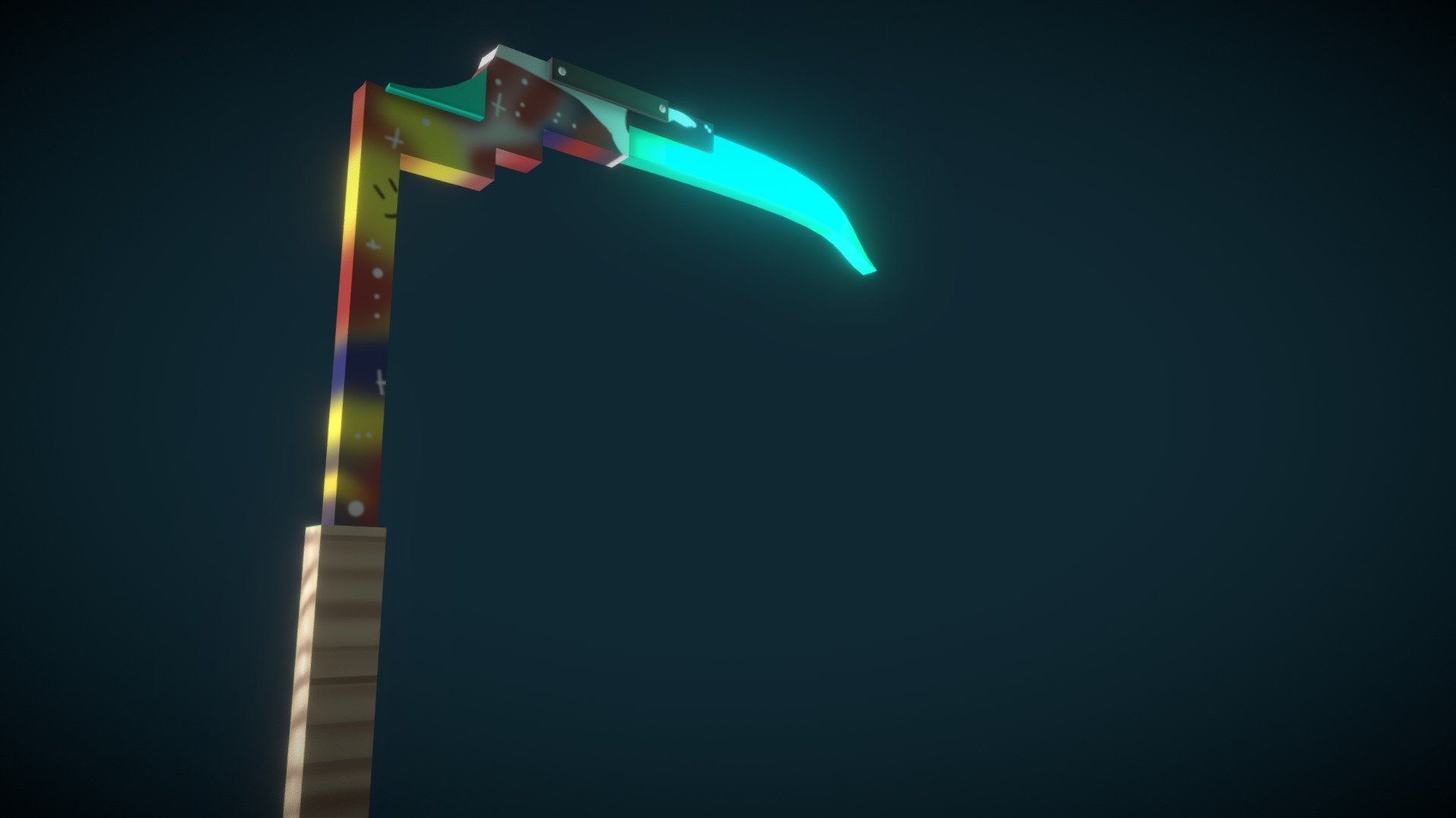 Scythe - 3D model by geege [8d2de9f] - Sketchfab