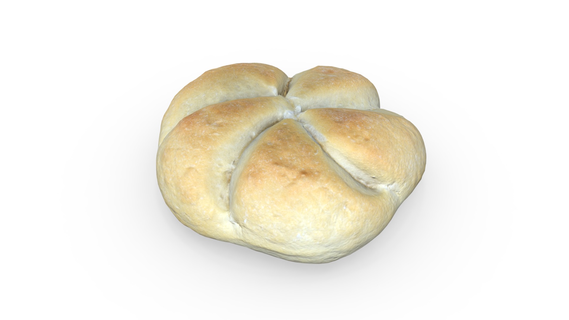 3D model Viena Bread Scan - This is a 3D model of the Viena Bread Scan. The 3D model is about a close-up of a potato.