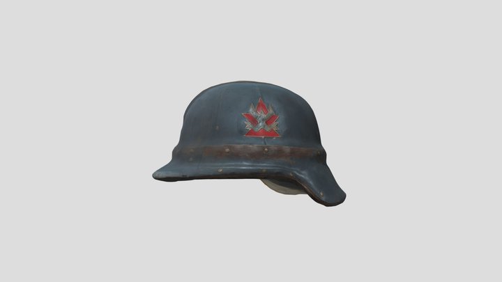 War Helmet 3D Model
