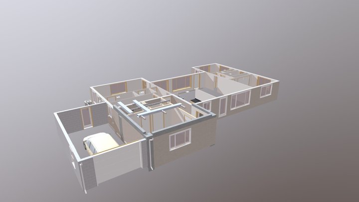 House addition 3D Model