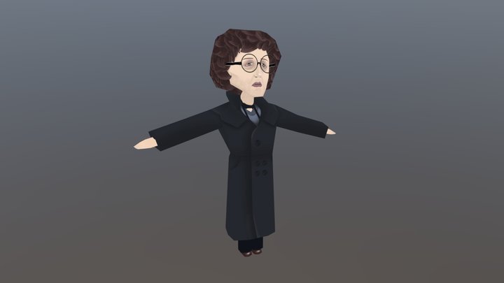 Withnail and I - Paul McGann 3D Model